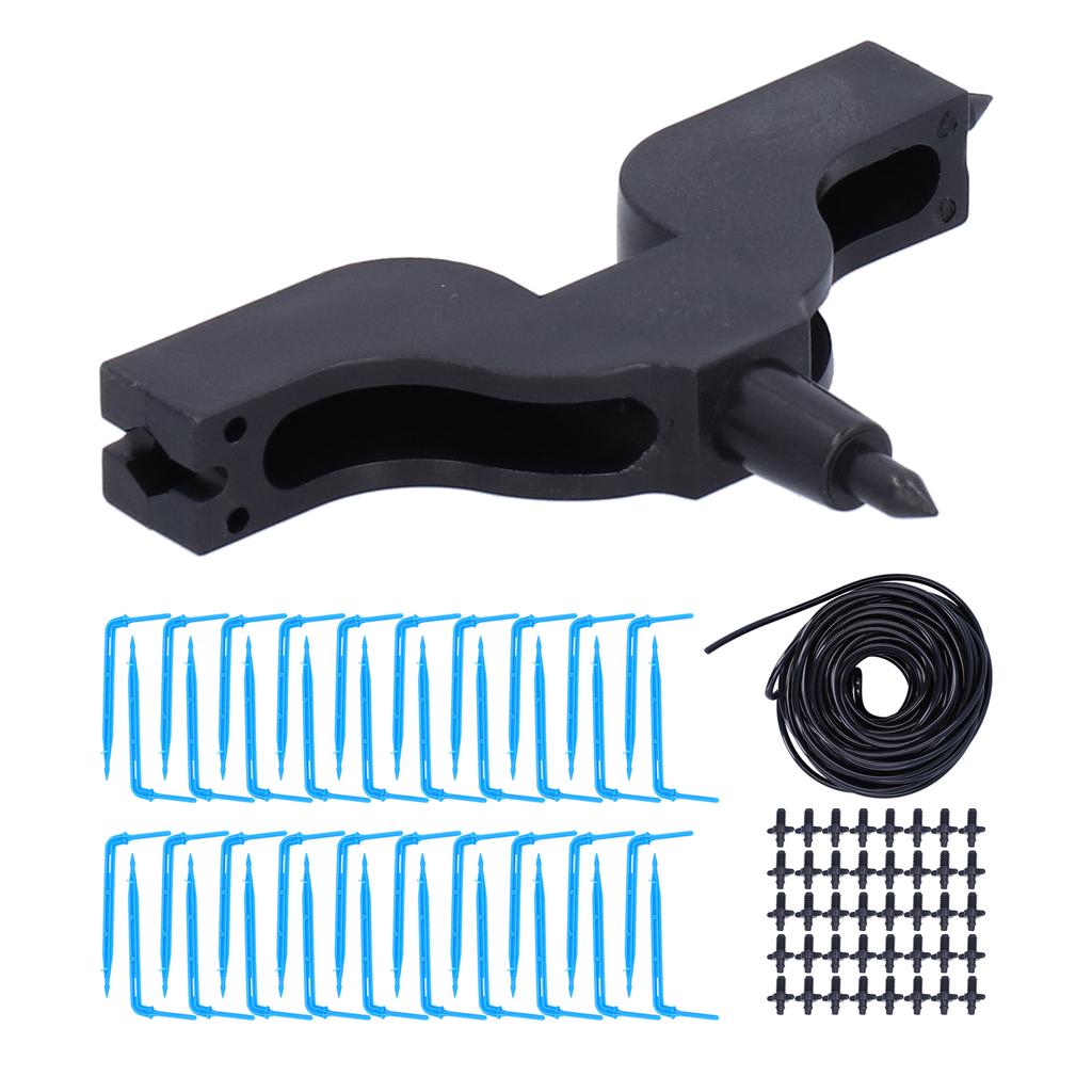 Kit Irigare Prin Picurare 15m Set Furtun Picurător Udare Grădină Seră Răsad Accesoriu