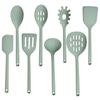 New Household Silicone Cooking Scoop Set Fried Scoop Spoon Kitchen Silicone Kitchenware 8-piece Set