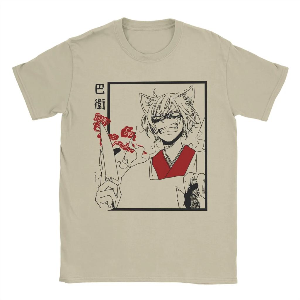 Tomoe Kamisama Kiss TShirts for Men Anime Manga Fashion Cotton Tee Shirt Crew Neck Short Sleeve T Shirts Birthday Gift Clothes