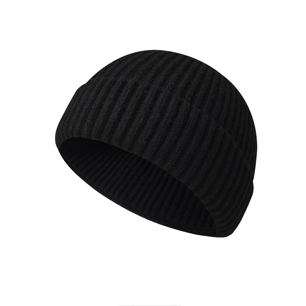 Herren Trendige Strickmütze - Wolle Hip-Hop Dome Beanie für Herbst/Winter