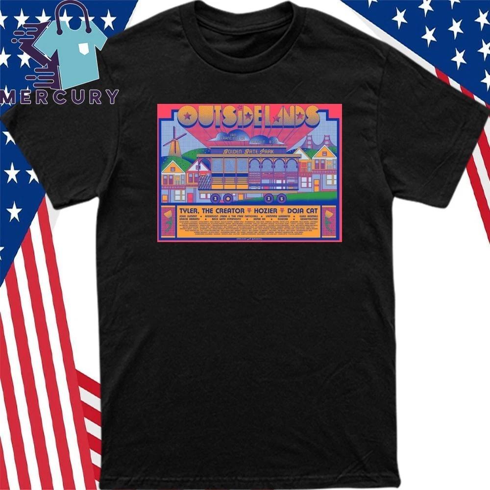 Outside Lands San Francisco, CA August 6-20, 2025 Golden Gate Park Poster Shirt 3XL
