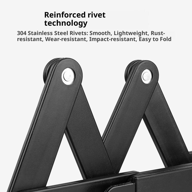Bicycle Combination Lock Anti-theft Lock Mountain Bike Electric Vehicle Portable Folding Lock Portable Joint Bicycle Folding Lock