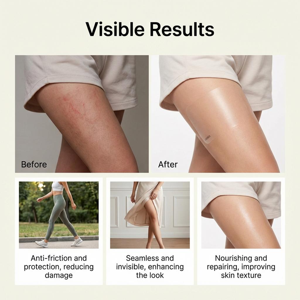 Leg -friction Care Patches Provide Gentle And Moisturizing Care For The Legs, Effectively Protecting The Skin And Making It Smooth And Comfortable.