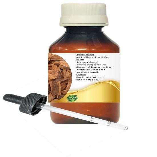 Levenmooi Sandalwood Australian (Santalum Spicatum) Pure & Natural Therapeutic Grade Essential Oil Plastic with Dropper