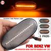 2Pcs Side Marker Light For Mercedes Benz Sprinter W906 2006-2018 LED Dynamic Turn Signal Light For VW Crafter Minibus 2006-2016