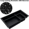 Center Console Organizer Compatible With 2015- Chevy Yukon Tahoe Suburban And 2014-2018 GMC Sierra Silverado Tray Accessories Armrest Storage-Full