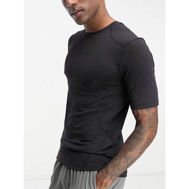 

Базовая футболка ASOS для тренировок с сетчатыми вставками