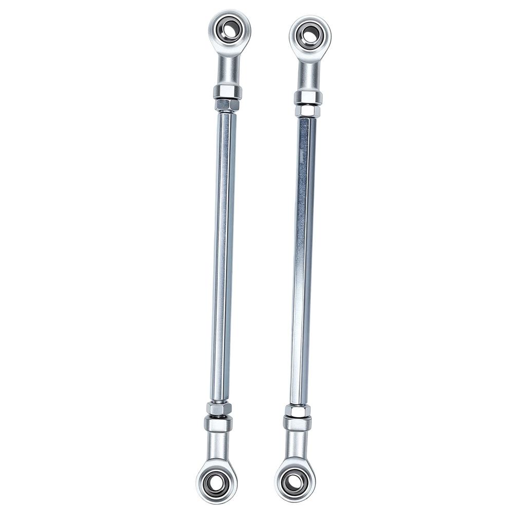 2PCS Steering Shaft Tie Rod 210mm Universal 11x5 16in 8mm Go Kart Steering Tie Rod for ATVs