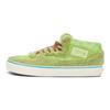 Vans Half Cab Okrúhla špička Pohodlné Štýlové Obopínajúce Mid-Top Skate Topánky Unisex Skate Topánky Zelené VN000CMUDTM