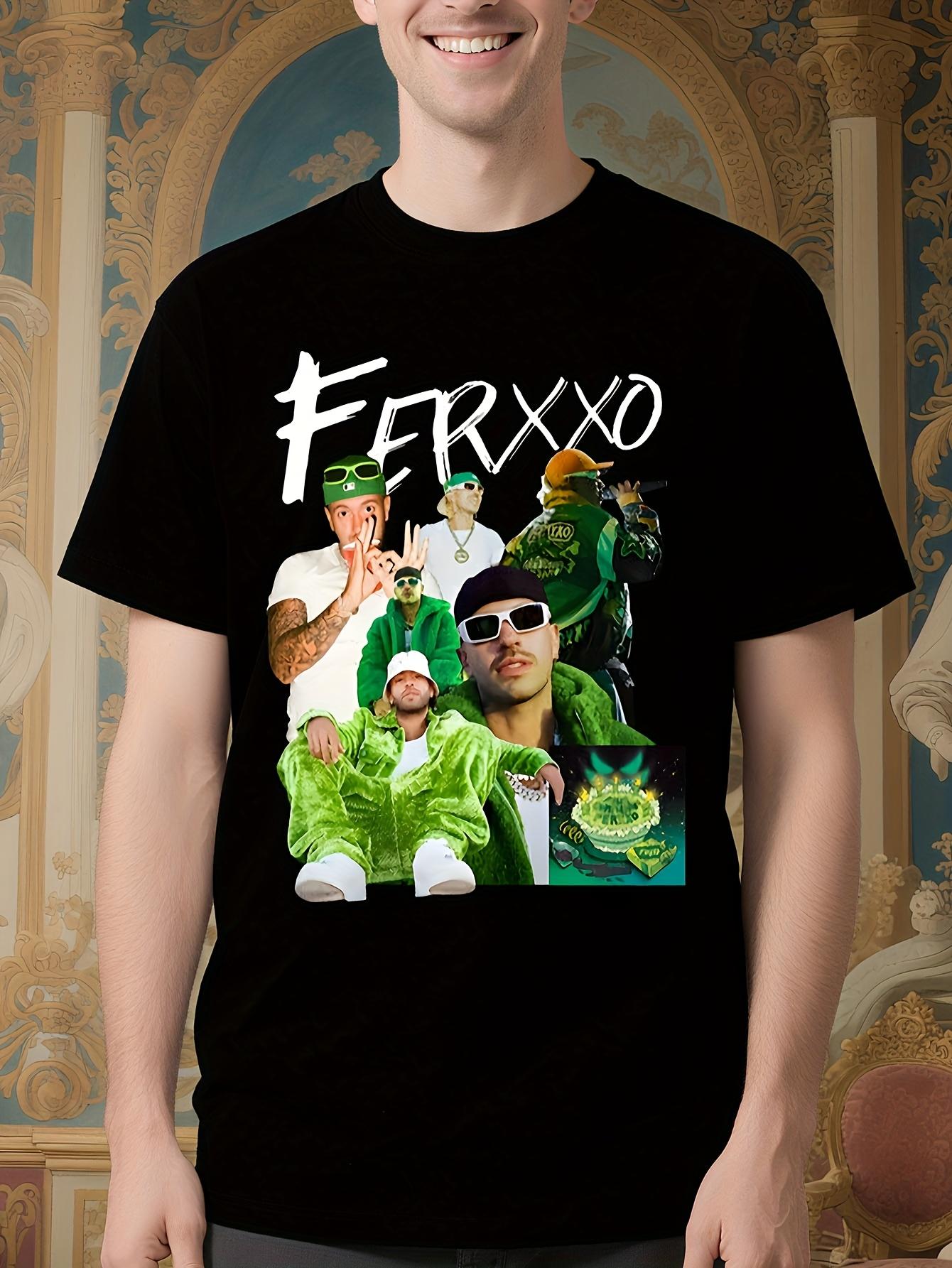 Vintage Ferxxo Graphic Tshirt - Black Retro Tee with Bold... S