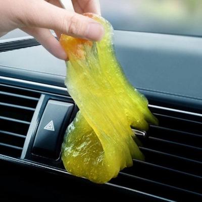 Cola para limpeza de teclado de computador Aspirador de pó portátil Cola macia Saída de ar do interior do carro Lama de limpeza de cristal