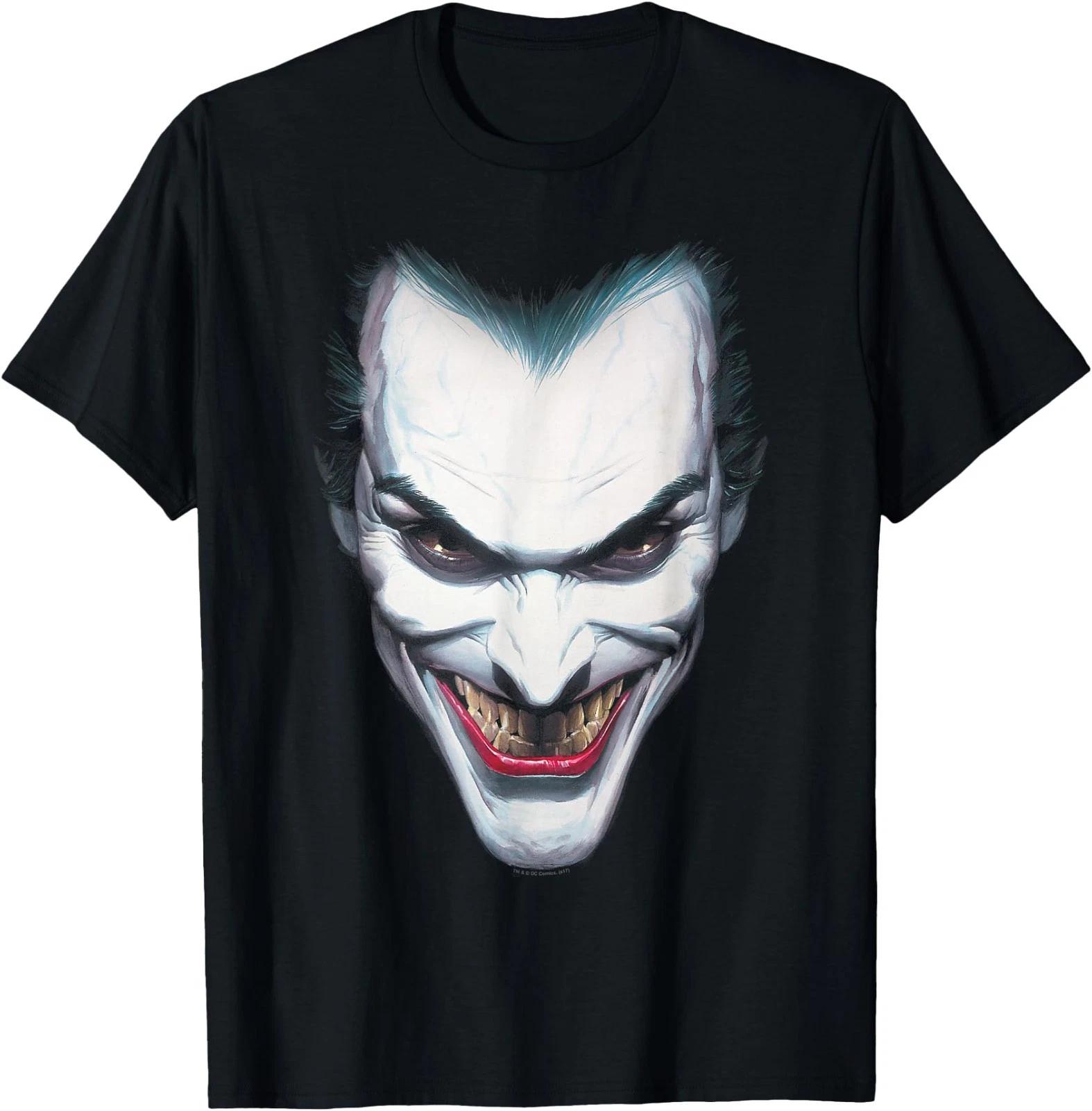 Why So Serious Joker Dark Knight Smile Chaos T-Shirt L
