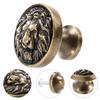 Head Pull Handle Zinc Alloy Drawer Knob Furniture Cabinet Hardware Wardrobe Door Handles Bookcase Shoe Cabinets