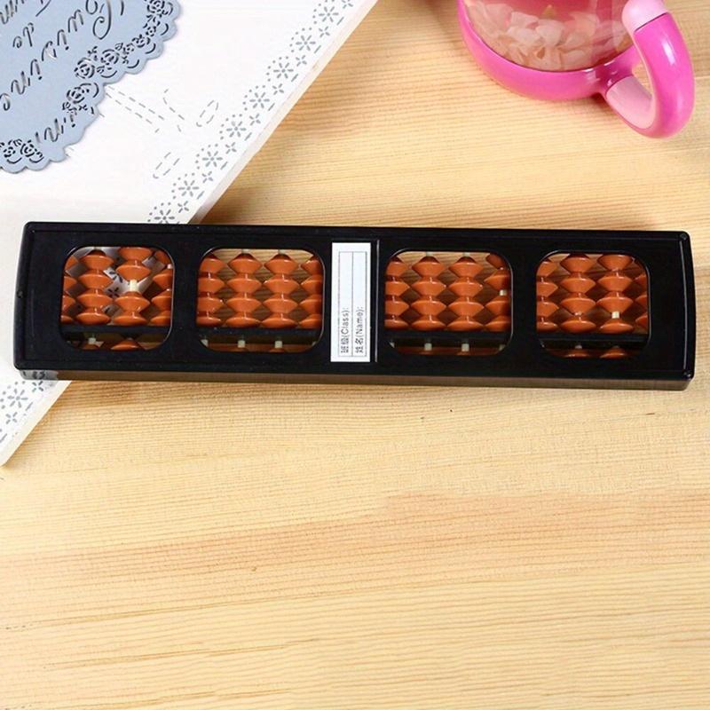 17 Digits Abacus Soroban Beads Column Traditional Math Learning Tool for Kids School Education