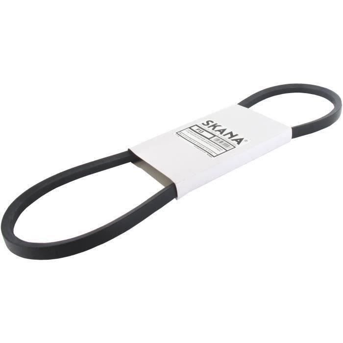 Courroie lisse trapézoïdale SHAK aramide série 4L (section 12,7x8mm) 965,20mm