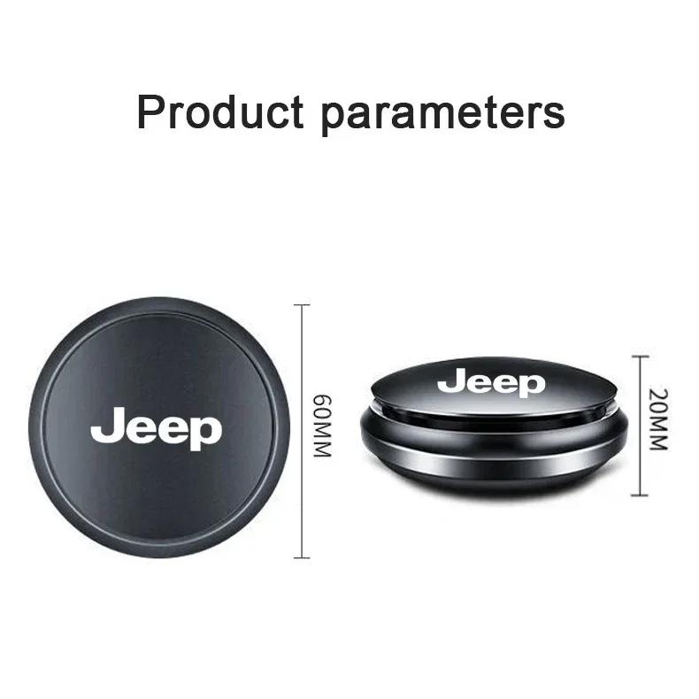 For Jeep Renegade Cherokee XJ Commander Wrangler Compass Grand Patriot Liberty Interior Parfums Solid Ointment Car Aromatherapy AJP1