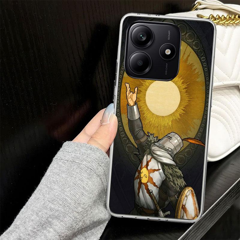 Dark Souls Game Case for Xiaomi Redmi Note 14 13 12 11 Pro Plus Phone Cover 14S 12S 11S 11E 11T 10S 10 9S 9 Silicone Funda