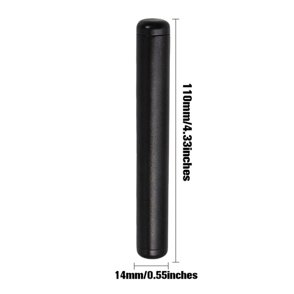 

Aluminum Storage Tube Travel Tube Container For Storage Aaluminum Alloy Airtight Pill Case Box Pocket-Size For Cash Money чорний