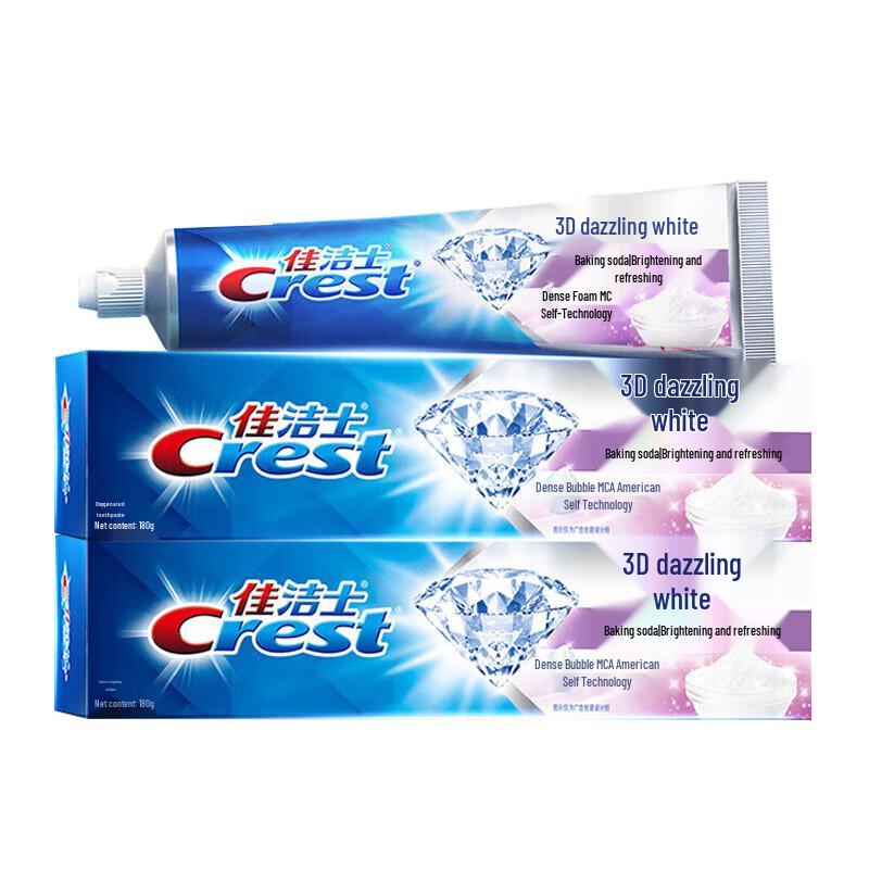 

Crest 3D White Baking Soda Toothpaste