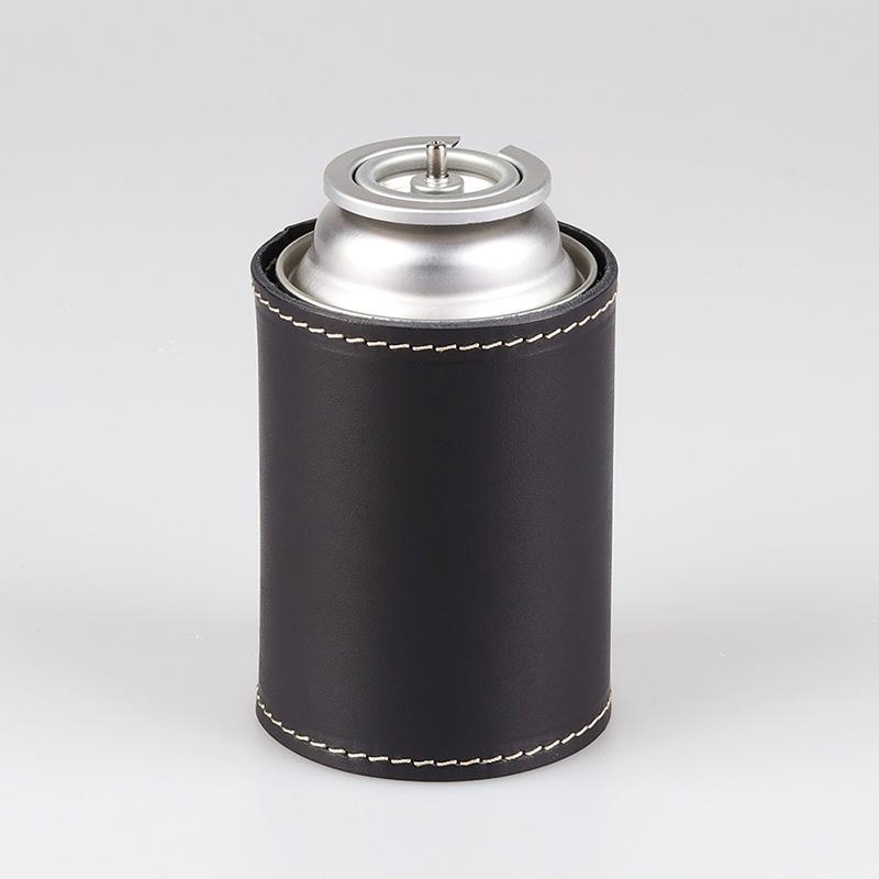 

Thous Winds Handmade Leather Gas Tank Protector Cover, for Outdoor Gas Tank, Outdoor Camping Supplies