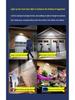 High-Brightness Solar-Powered All-in-One Outdoor Waterproof Motion Sensor Wall Light