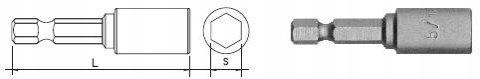 Hexagonal Magnetic Tip 8*50mm Pack-2 Pcs