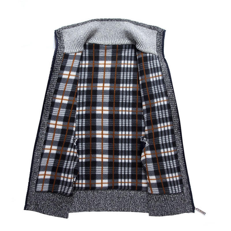 Men Sweaters Winter Autumn New 2017 Knitwear Zipper Cardigan Brand Clothes Fashion Christmas Coat 