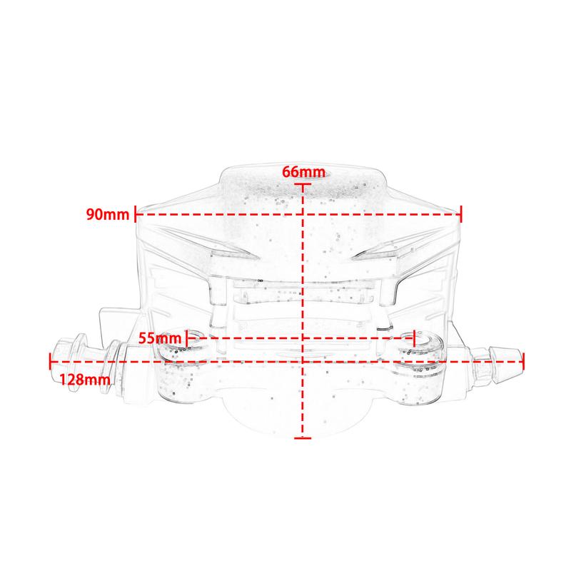 Motorcycle Rear Disc Brake Caliper Front Brake Pump Accessories For Piaggio Zip 50 4T Sfera 50 LX 125 F12 LBMC25C