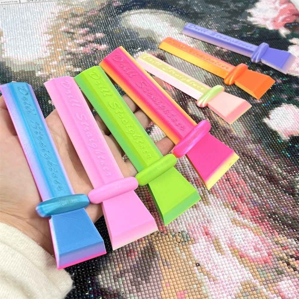 Fix Tool Diamond Painting Drill Straightener Tool Non-Slip Embroidery Stone Painting Tools Paint Straight Edge DIY Craft