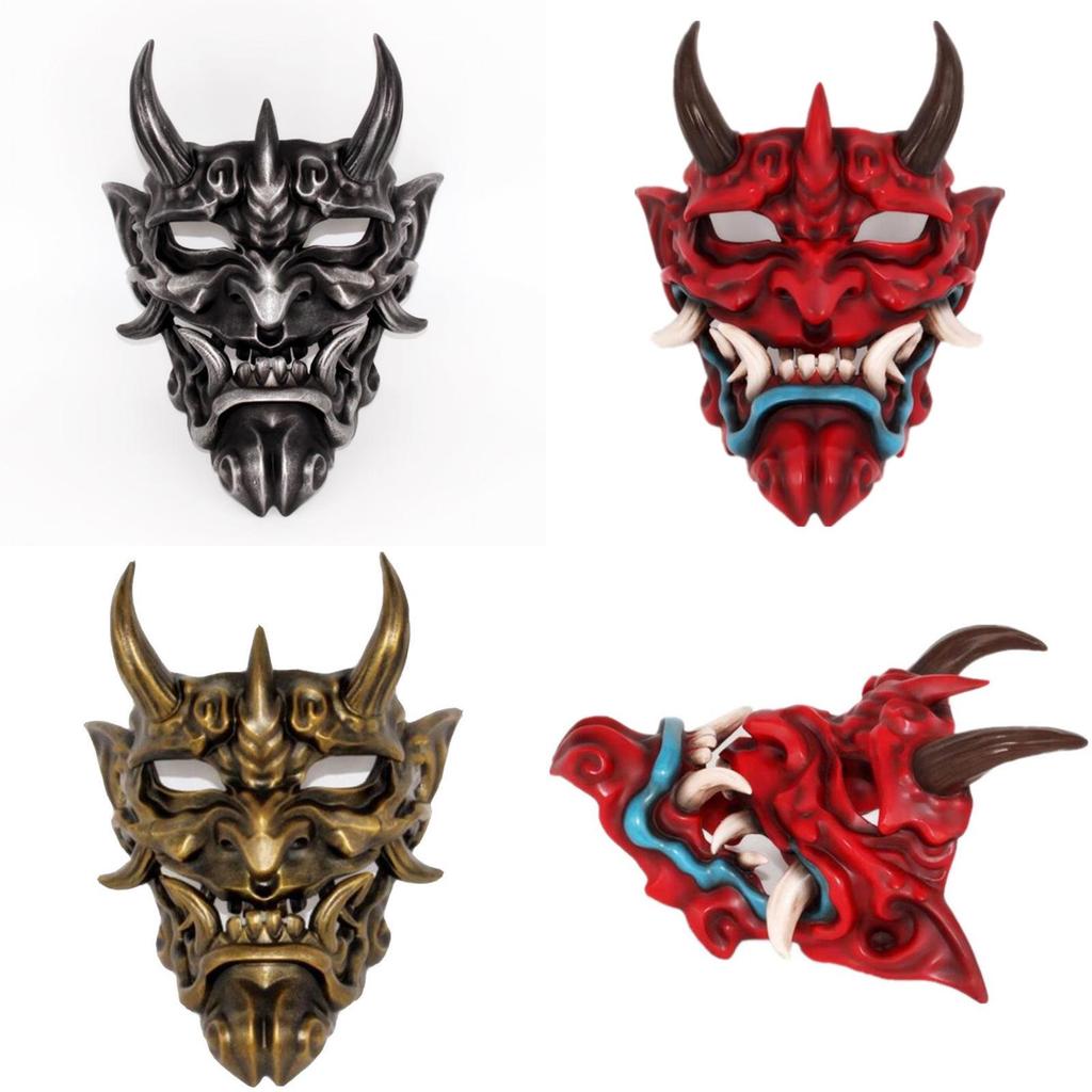 Halloween Horror Mask With Fangs For Costume Role Play