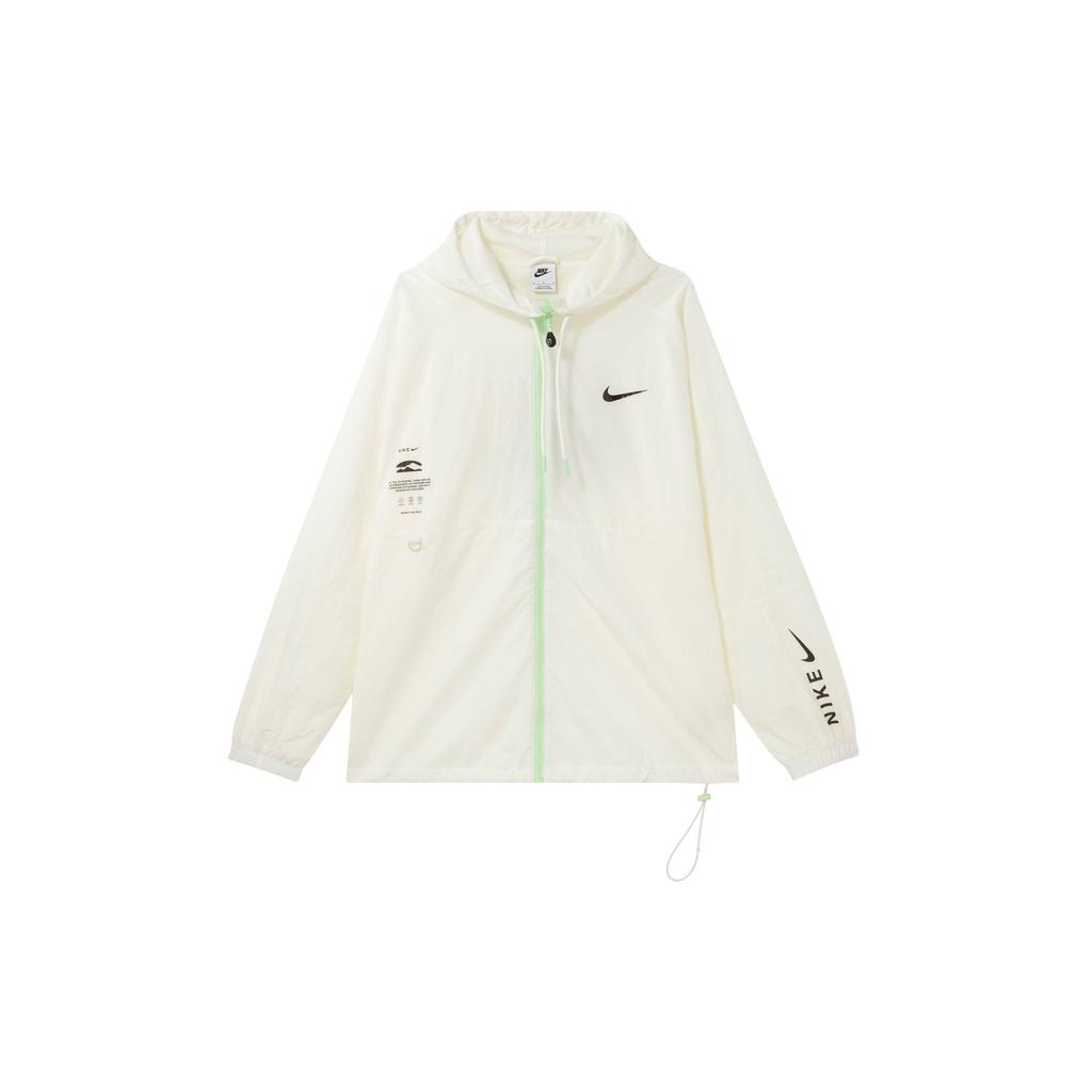 Nike Sportswear Logo Watercolor Pattern Hooded Woven Jacket Men Jacket Sail HF6170133