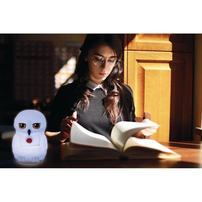 HARRY POTTER - Veilleuse 3D Edwige - Diffusion lumière en couleurs - LEXIBOOK