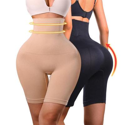 Pantaloncini Boxer Modellanti a Vita Alta da Donna per Supporto Post-Partum, Snellire l'Addome e Sollevare i Fianchi - Disponibili Taglie Forti