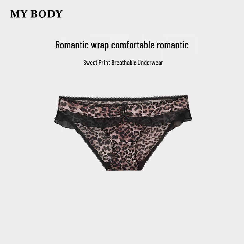 Mybody Women's Sexy Lace Low-Rise Briefs