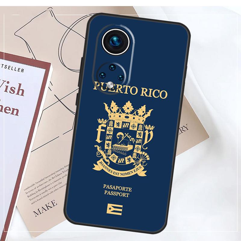 Puerto Rico Flag Case For Honor Magic 5 6 7 8 Pro X9a X9b X9c X9d X8b X8c Win RT 50 70 90 200 400 Lite Cover