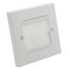 Single Gang Bristles Brush Wall Plate Port Insert Cover Outlet Mount Panel A0KF