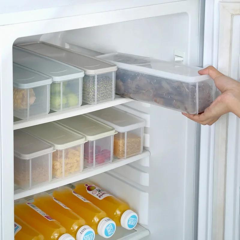 Refrigerator Preservation Storage Box Storage of Scallion and Cilantro Noodles Vegetable Fruit Home Storage Basket Containers