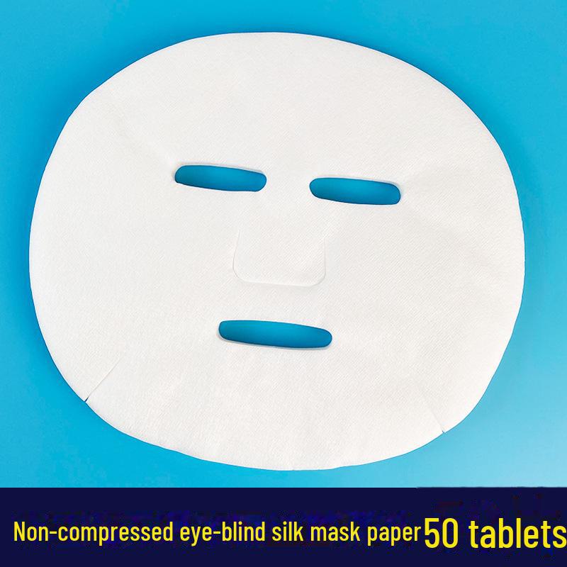 Hedvábný papír na masku: Tenký, šetřící vodu, šetrný k pokožce, bez víček, ideální pro DIY a salonní použití.