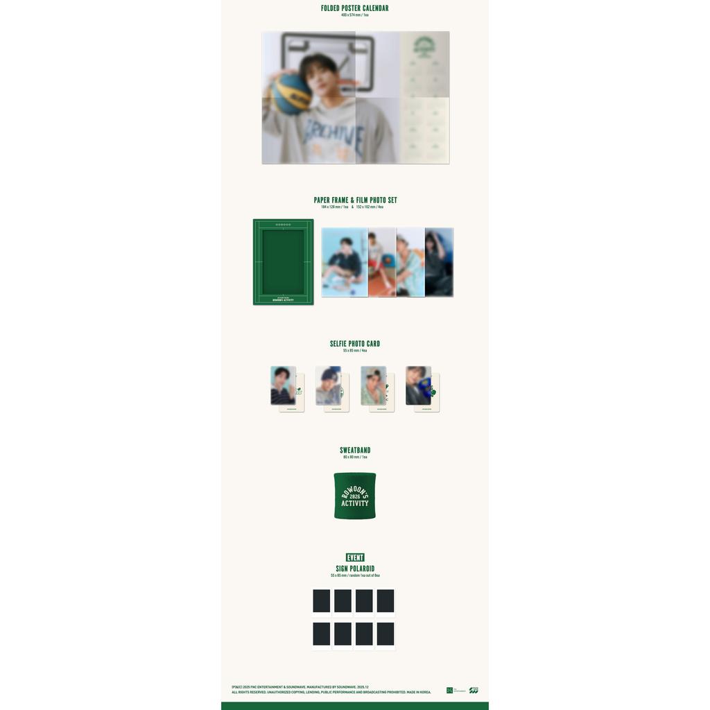 [Pre-order] RO WOON 2026 SEASON'S GREETINGS [RO WOON'S ACTIVITY] (Online Benefit)