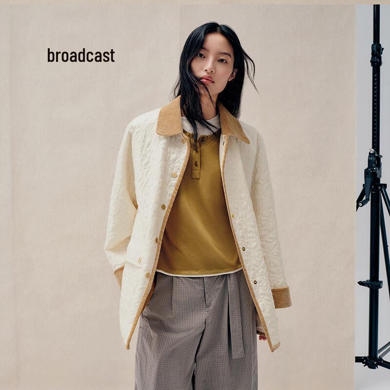 

Broadcast Women s Elegant Casual Loose Fit Short Jacket S