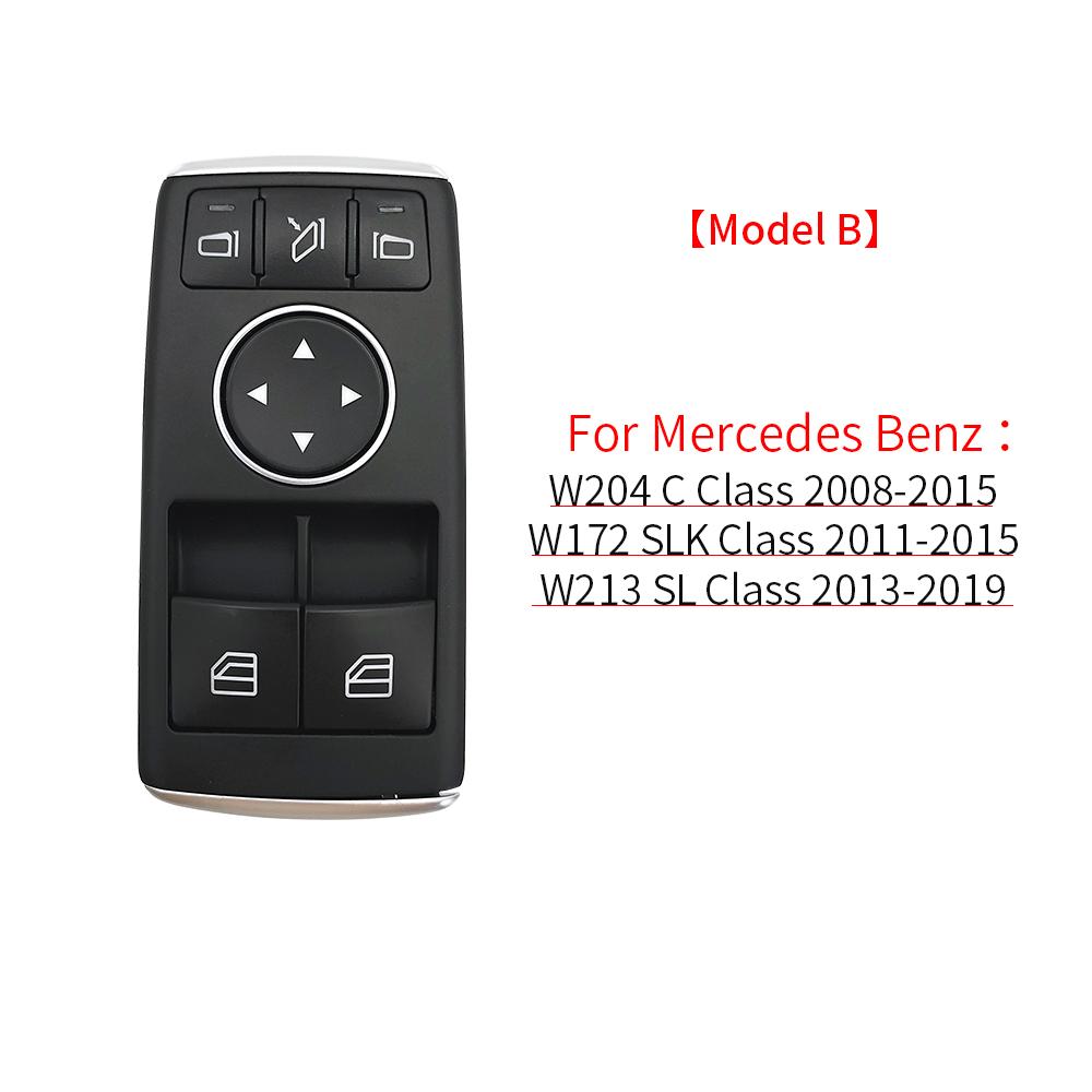 

Для W204 W172 W231 Кнопка главного электростеклоподъемника для Mercedes Benz C SL SLK Class C200 C260 C63 SL400 1729506900 Model B