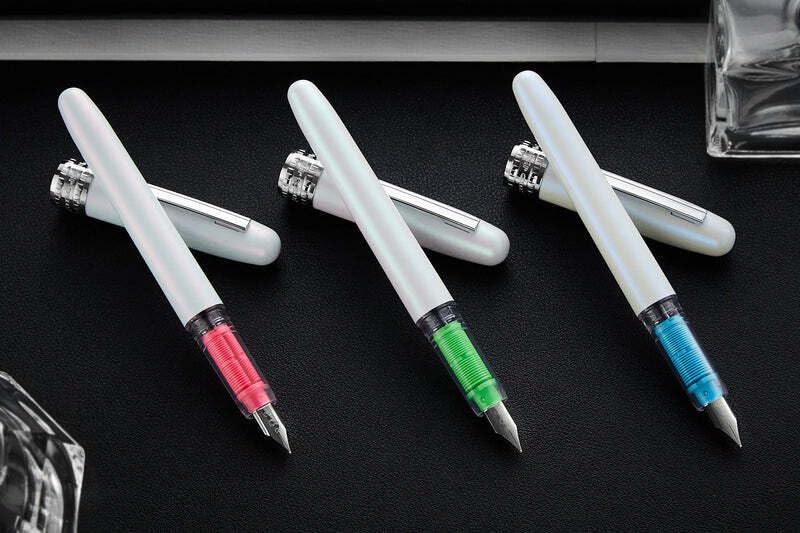 Limited Fountain Pen Plaisir Aura Point M/Medium 0.5mm [Symphony Blue] PGB-3600#