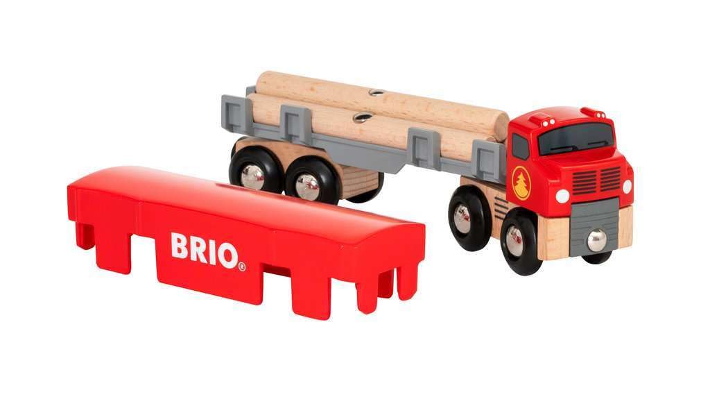 BRIO WORLD Lumber Track Rail 33657 [Wooden Toy]