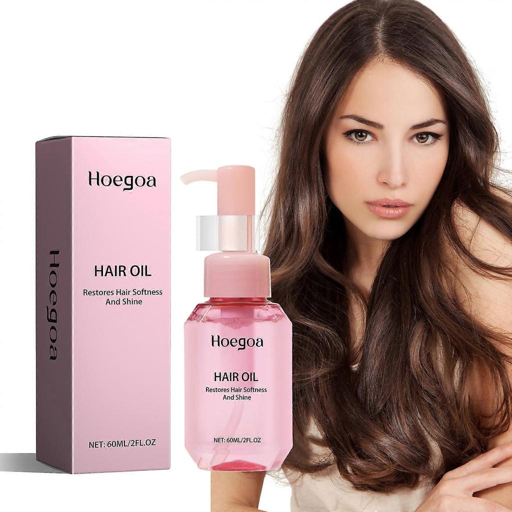 Hoegoa Hair Oil with Vitamin E and Honey Pearl Extract, 150ml, Anti-Frizz, Deep Repair, Leave-In Treatment