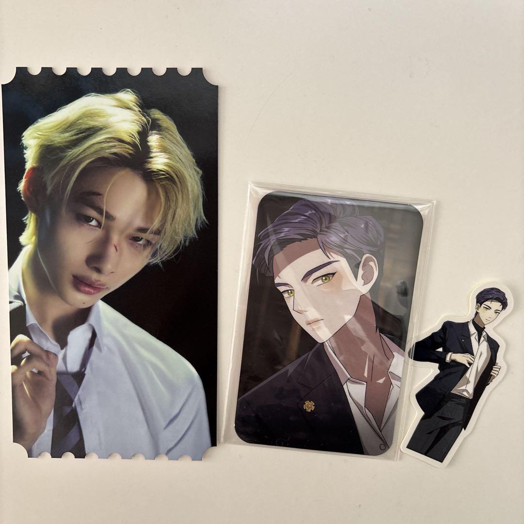 

[USED] Enhypen Darkmoon Trading Card Noaniki Bonus + Sticker + Photo Ticket