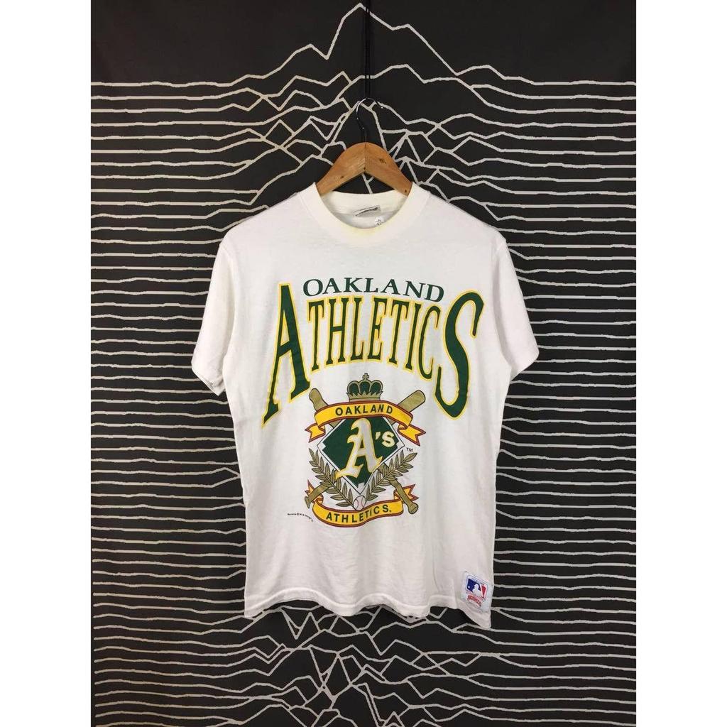 Camiseta Vtg de los Oakland Athletics de la MLB de los 90 Talla M