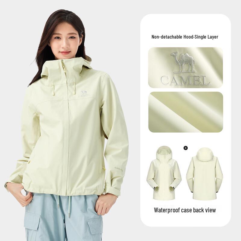 Camel Women s Single-Layer Outdoor Jacket A25CA6B182 L