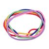 6 Pcs Stretchy Coil Necklace Sensory Kids Textured Pattern Silicone Colorful Sensory Necklace