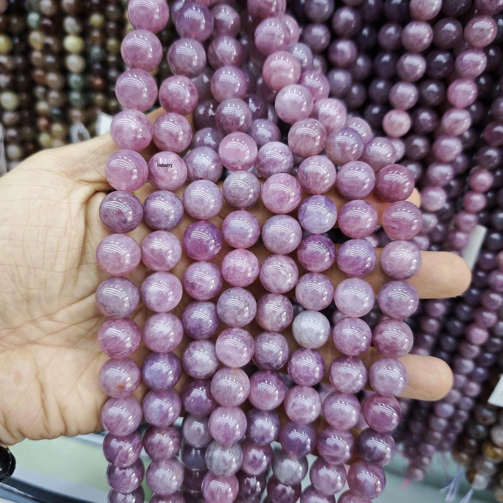 Purple Series Amethyst & Super Seven Crystal Beads: Round, Natural Stone, DIY Jewelry Accessories