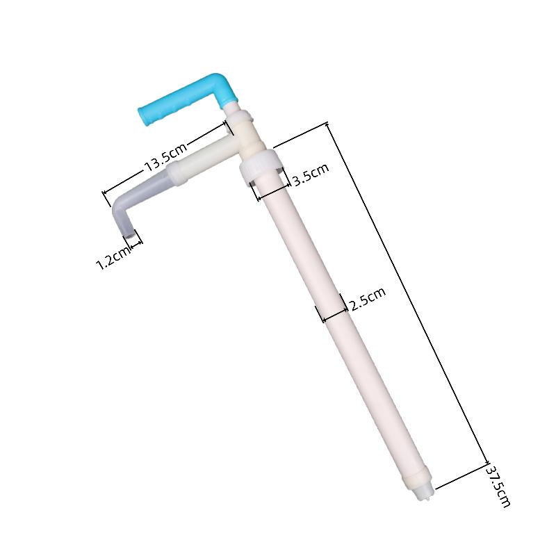 

Manual Liquid Transfer Pump Oil Well Press Pump Head Pipe for Oil Drum Home Garage Essential Efficient Oil Transfer Tool